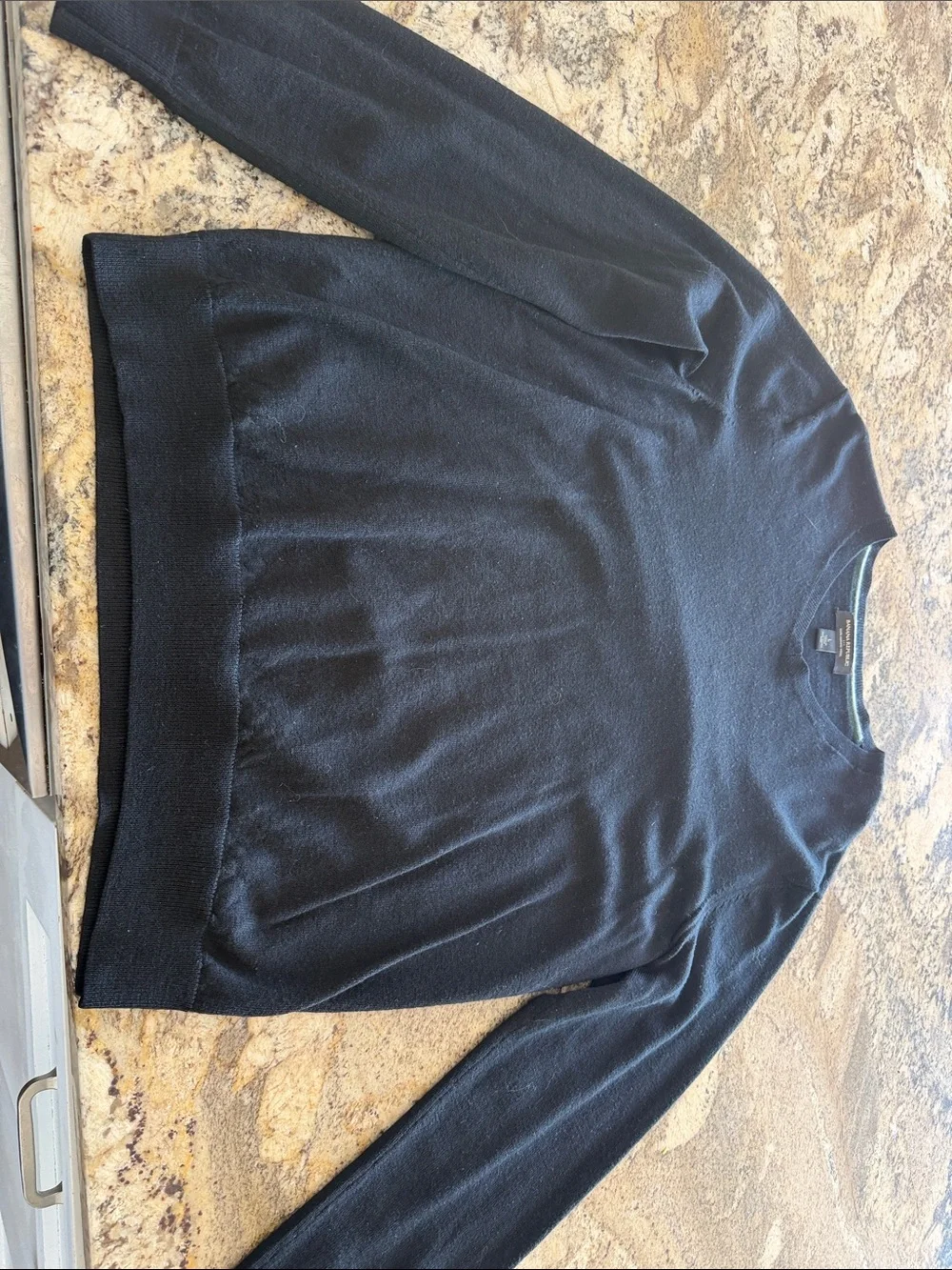 Banana Republic Black and Gray Men’s Sweaters - Mixed Lot of 6
